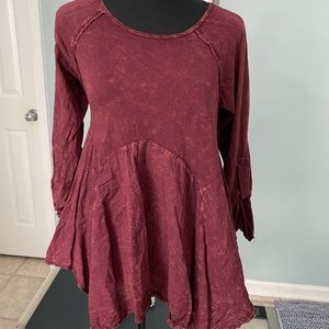 Dressy long sleeve blouse